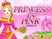 Princess In Pink Dress up